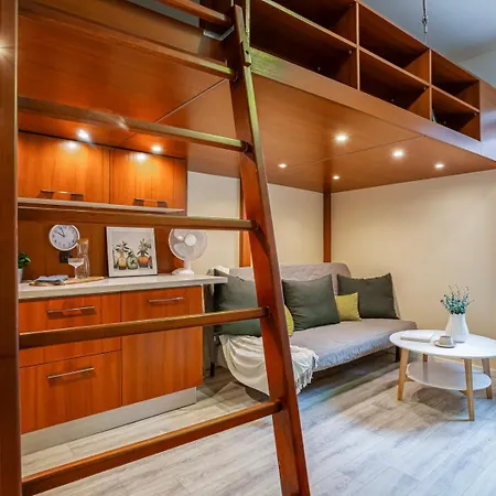 Apartment Z Antresola 1 Min Od Rynku Posen
